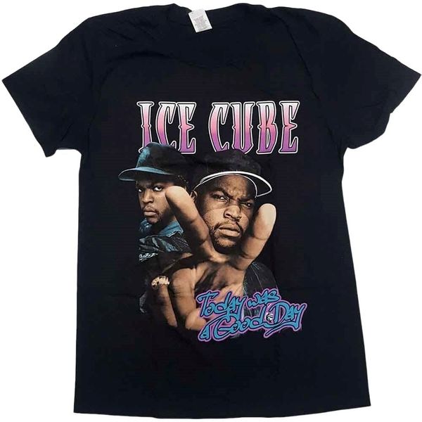 Ice Cube Ice Cube Majica Today Was A Good Day Unisex Black 2XL