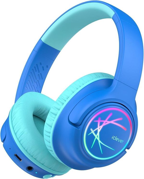 iClever iClever BTH18 Blue Brezžične slušalke On-ear