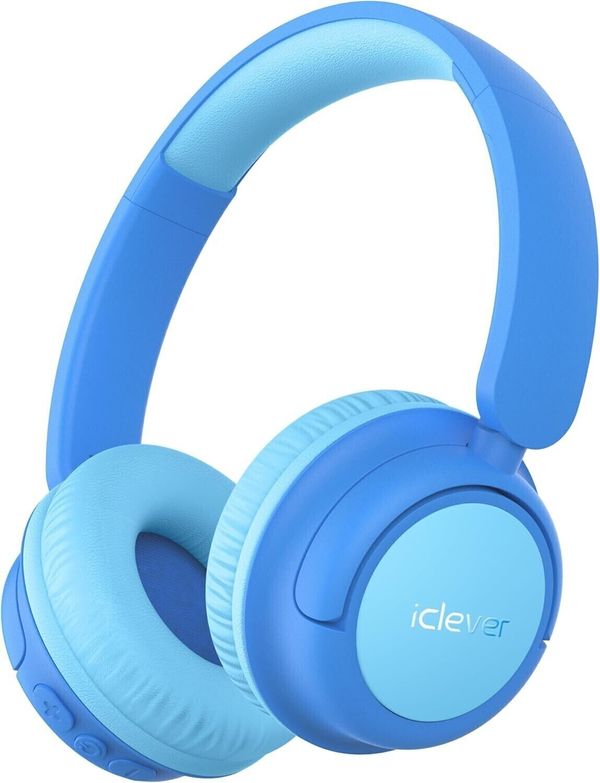 iClever iClever BTH22 Blue Brezžične slušalke On-ear