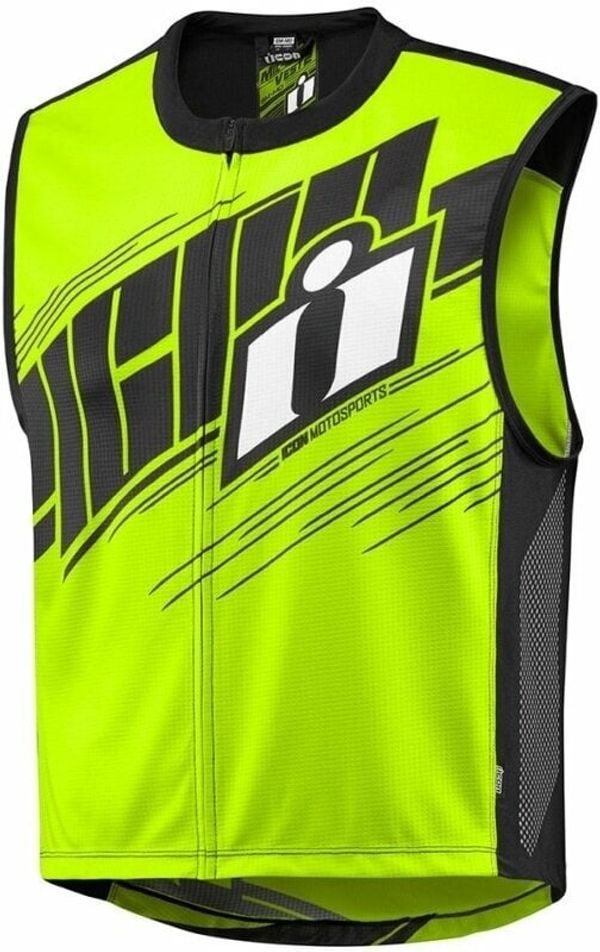 ICON - Motorcycle Gear ICON - Motorcycle Gear Mil-Spec 2 Vest Hi-Viz Yellow S/M