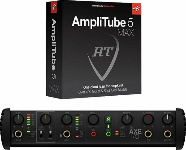 IK Multimedia IK Multimedia AXE I/O + AmpliTube 5 MAX Bundle