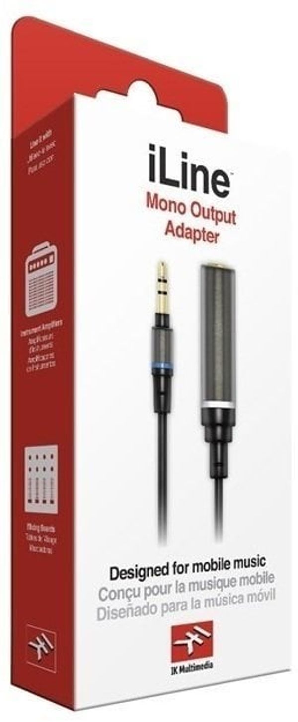 IK Multimedia IK Multimedia iLine Mono Output Adapter 30 cm Audio kabel