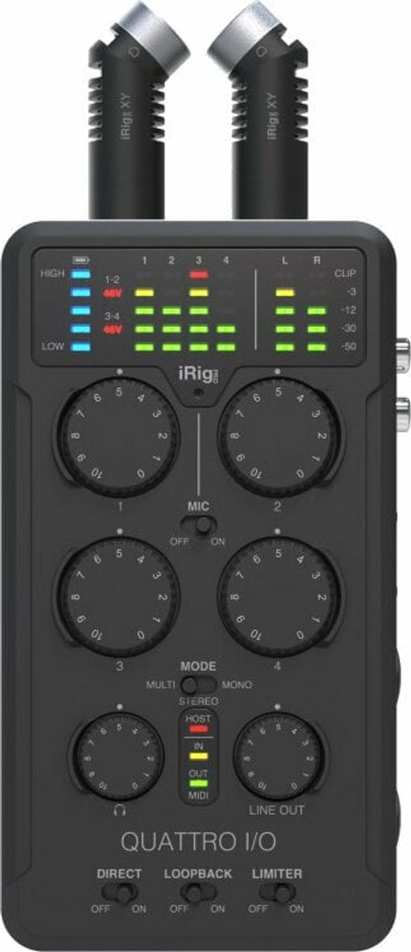 IK Multimedia IK Multimedia iRig PRO Quattro I/O Deluxe