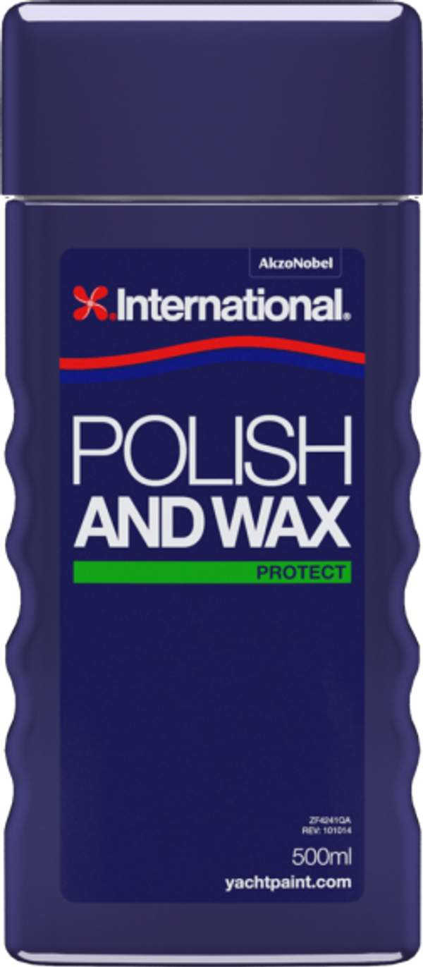 International International Polish and Wax 500 ml Steklena vlakna