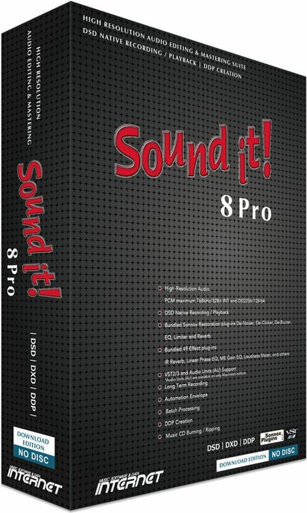 Internet Co. Internet Co. Sound it! 8 Pro (Mac) (Digitalni izdelek)