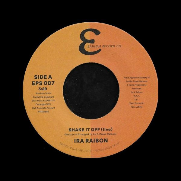 Ira Raibon Ira Raibon - Shake It Off/You're My Dream (Live) (7" Vinyl)