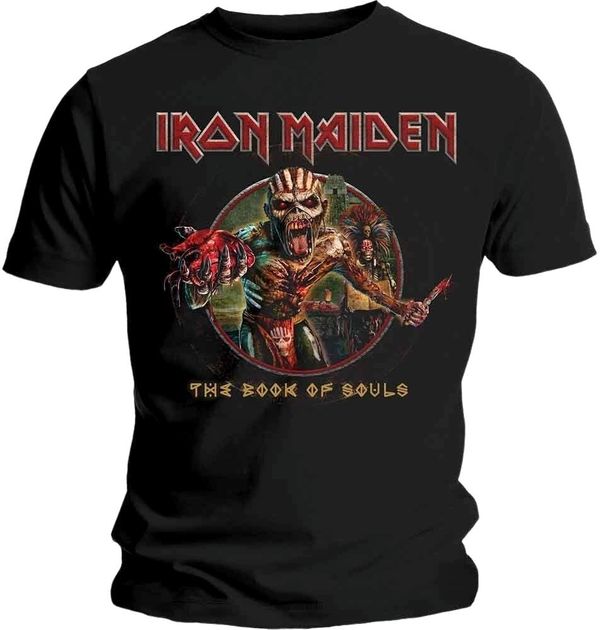 Iron Maiden Iron Maiden Majica Book of Souls Eddie Circle Unisex Black M