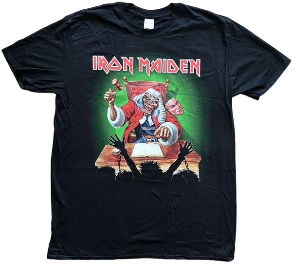 Iron Maiden Iron Maiden Majica Deaf Sentence Back Print Unisex Black L