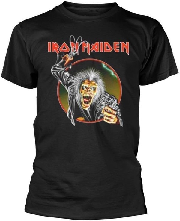 Iron Maiden Iron Maiden Majica Eddie Hook Unisex Black L