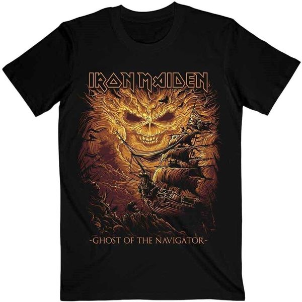 Iron Maiden Iron Maiden Majica Ghost of the Navigator Unisex Black XL