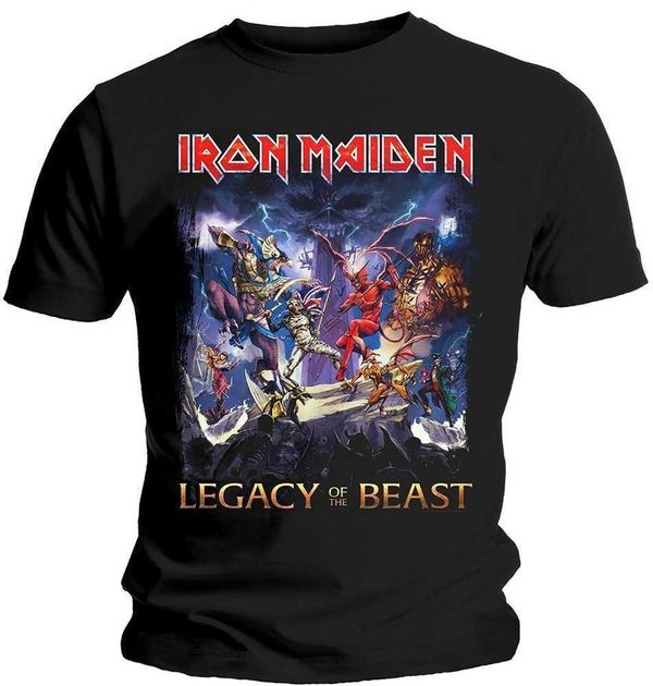 Iron Maiden Iron Maiden Majica Legacy of the Beast Unisex Black L