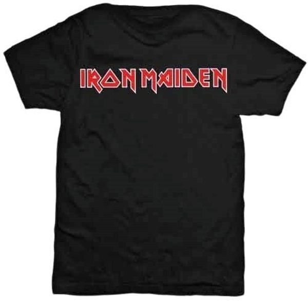 Iron Maiden Iron Maiden Majica Logo Unisex Black L