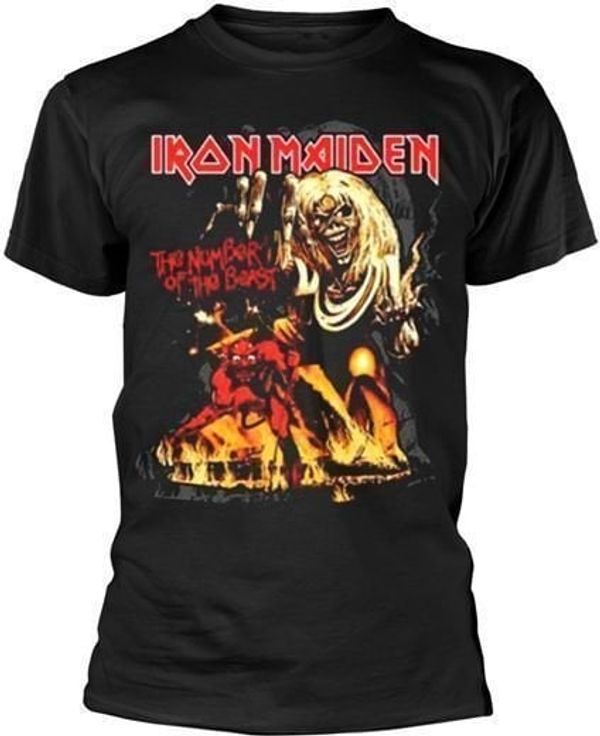 Iron Maiden Iron Maiden Majica Number Of The Beast Graphic Unisex Black 2XL