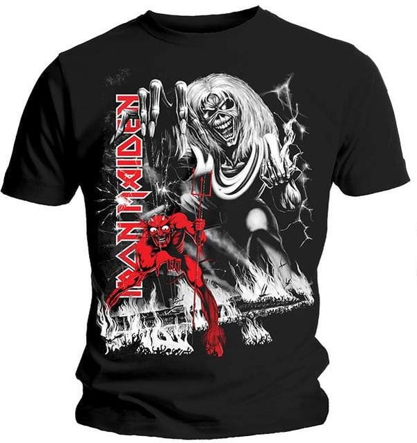 Iron Maiden Iron Maiden Majica Number Of The Beast Jumbo Unisex Black 2XL