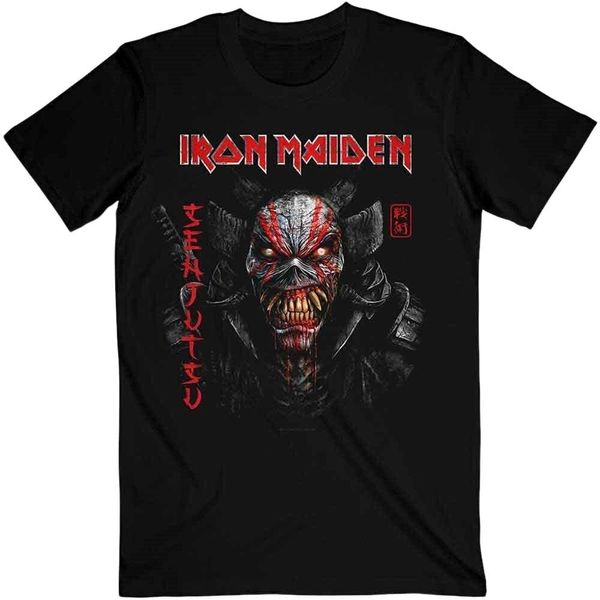 Iron Maiden Iron Maiden Majica Senjutsu Black Cover Vertical Logo Unisex Black 2XL