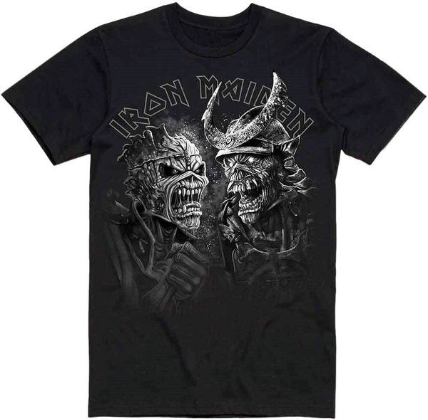 Iron Maiden Iron Maiden Majica Senjutsu Large Grayscale Heads Unisex Black 2XL