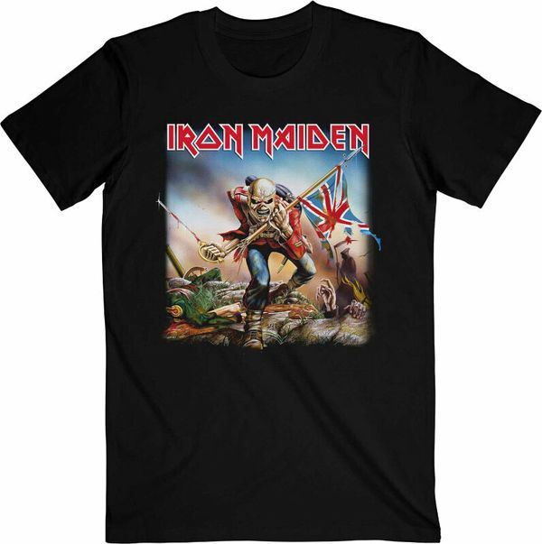 Iron Maiden Iron Maiden Majica Trooper Unisex Black 2XL