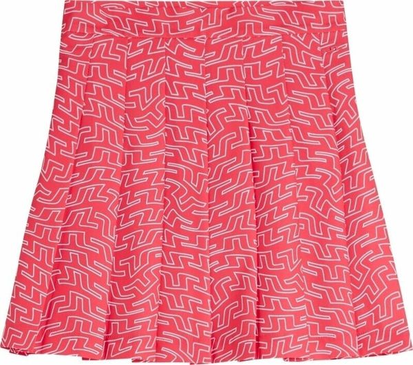 J.Lindeberg J.Lindeberg Adina Print Golf Skirt Azalea Outline Bridge Swirl L