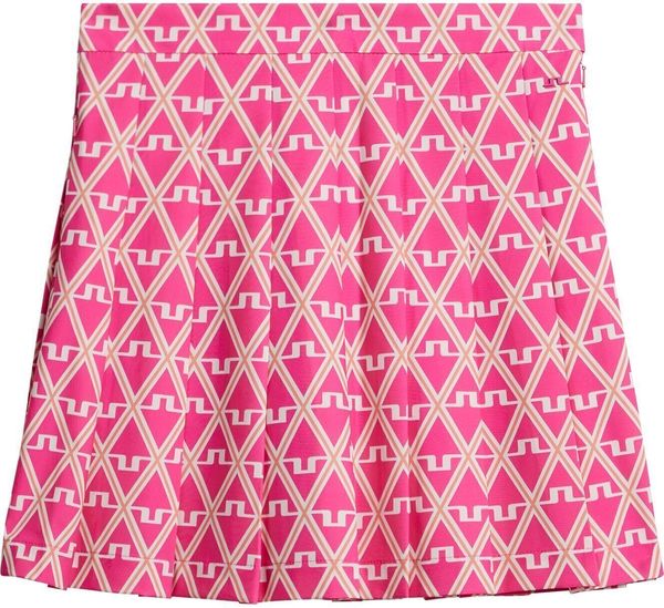 J.Lindeberg J.Lindeberg Adina Print Skirt Fuchsia Purple L