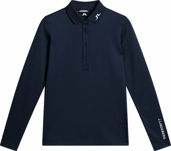 J.Lindeberg J.Lindeberg Tour Tech Long Sleeve Womens Polo JL Navy M