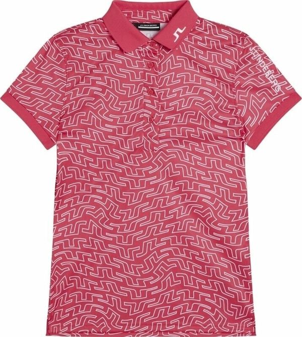 J.Lindeberg J.Lindeberg Tour Tech Print Golf Azalea Outline Bridge Swirl S Polo majice