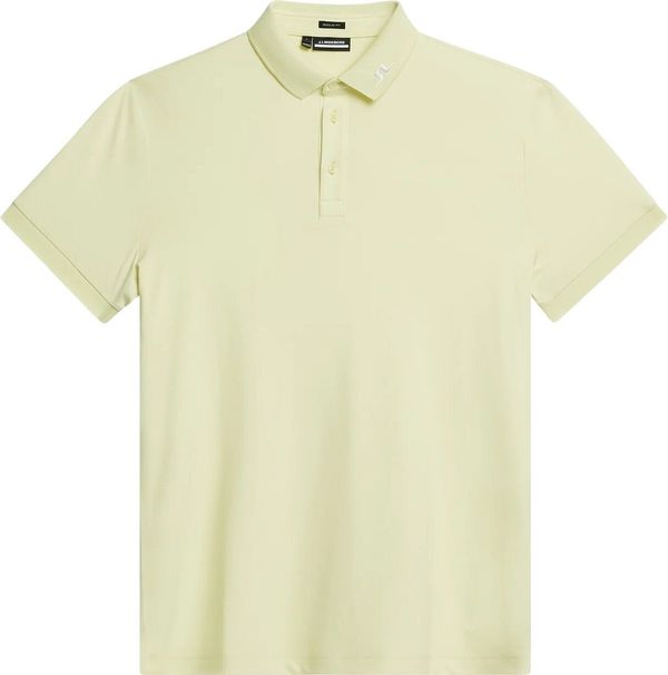 J.Lindeberg J.Lindeberg Tour Tech Reg Fit Mens Polo Wax Yellow XL