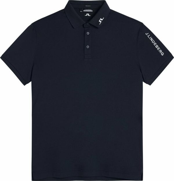 J.Lindeberg J.Lindeberg Tour Tech Regular Fit Golf Polo Black 2XL