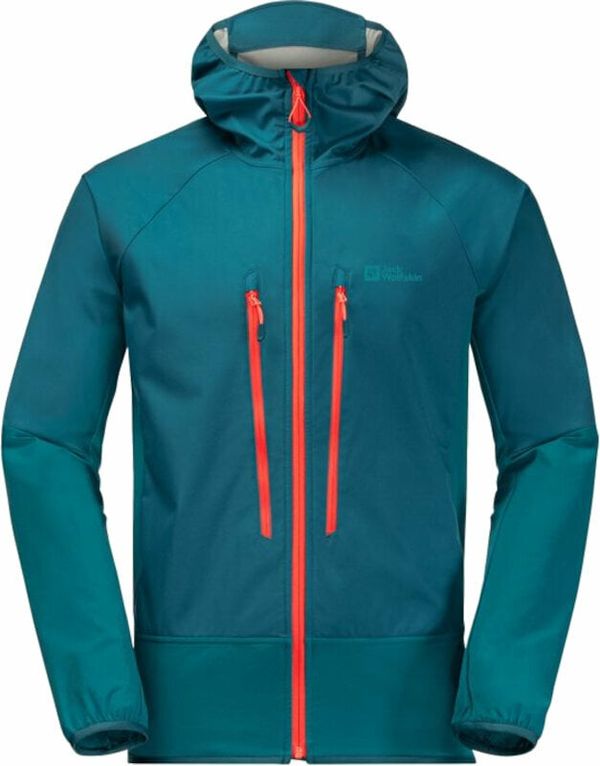 Jack Wolfskin Jack Wolfskin Alpspitze Hoody M Blue Coral L Jakna na postrem