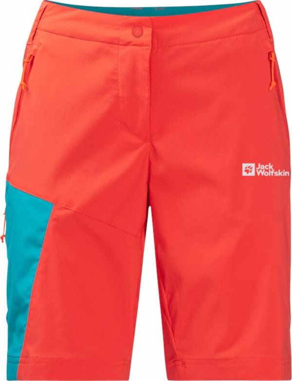 Jack Wolfskin Jack Wolfskin Glastal Shorts W Tango Orange S-M Kratke hlače