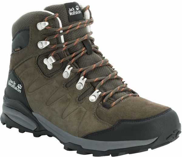 Jack Wolfskin Jack Wolfskin Refugio Texapore Mid Khaki/Phantom 40 Moški pohodni čevlji