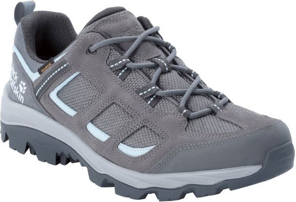 Jack Wolfskin Jack Wolfskin Vojo 3 Texapore Low W Tarmac Grey/Light Blue 37,5 Ženski pohodni čevlji