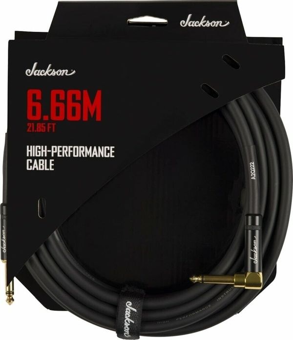 Jackson Jackson High Performance Cable 3,33 m Ravni - Kotni Instrumentalni kabel