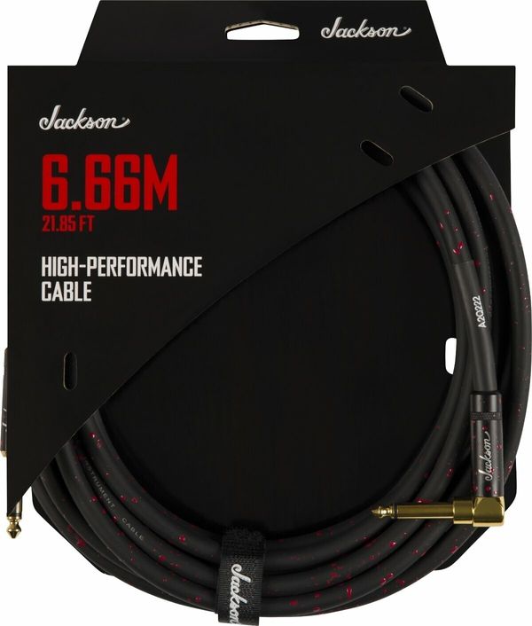 Jackson Jackson High Performance Cable 6,66 m Ravni - Kotni Instrumentalni kabel