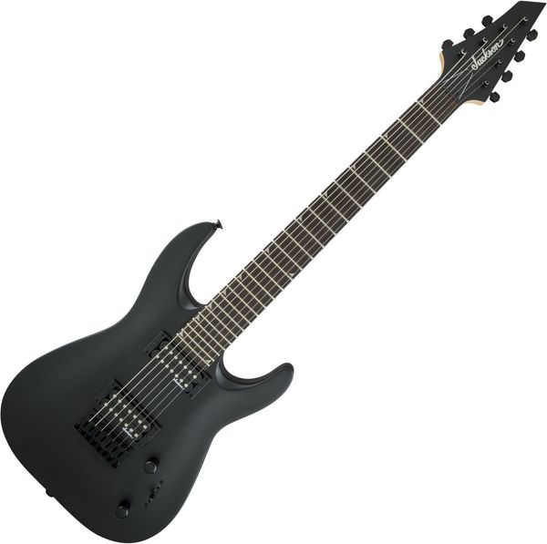 Jackson Jackson JS Series JS22-7 Dinky AH Satin Black