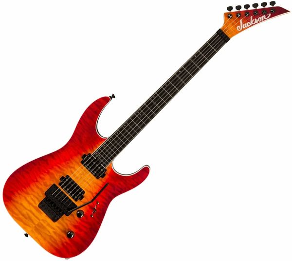 Jackson Jackson Pro Plus Series Dinky DKAQ EB Firestorm