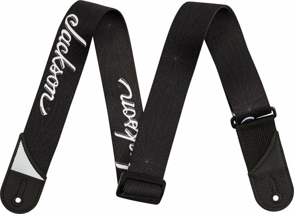 Jackson Jackson White Logo Strap Black