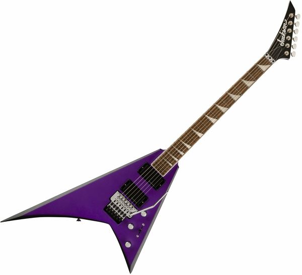 Jackson Jackson X Series Rhoads RRX24 LRL Purple Metallic with Black Bevels