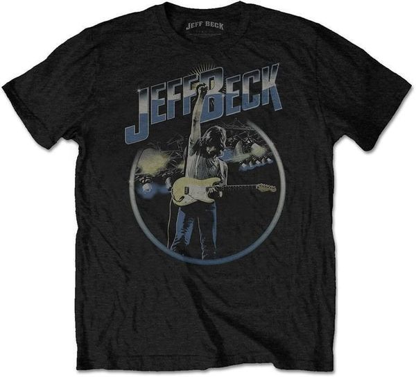 Jeff Beck Jeff Beck Majica Circle Stage Unisex Black 2XL