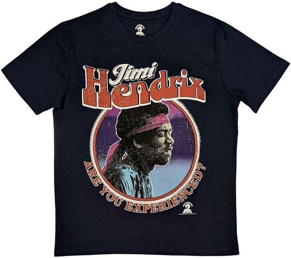 Jimi Hendrix Jimi Hendrix Majica Are You Experienced? Unisex Navy Blue L