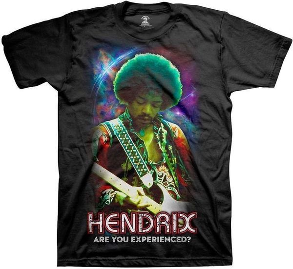 Jimi Hendrix Jimi Hendrix Majica Cosmic Unisex Black 2XL