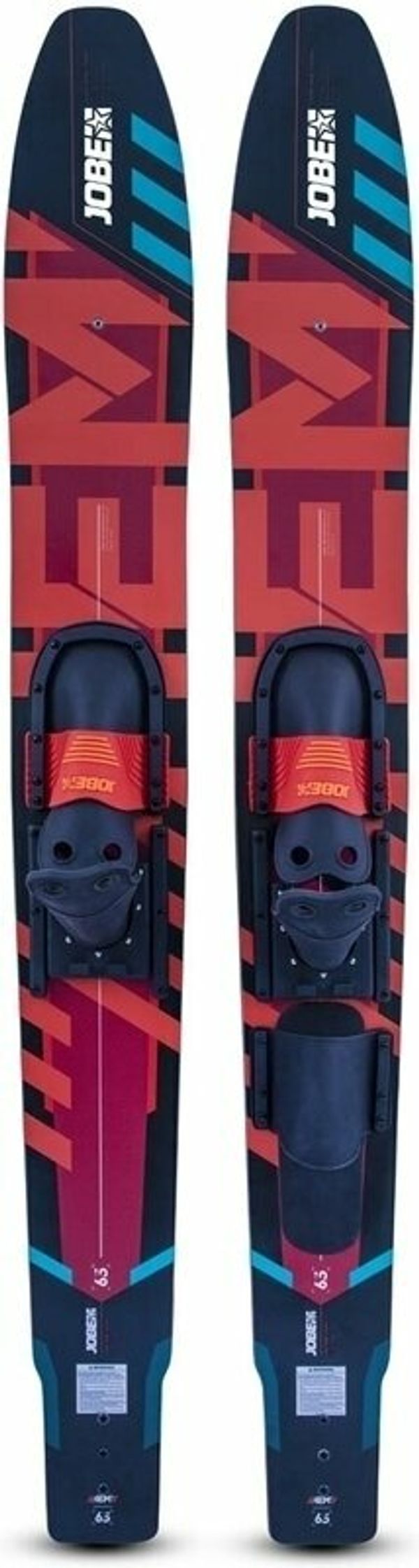 Jobe Jobe Hemi Combo Skis Blue/Red 59''