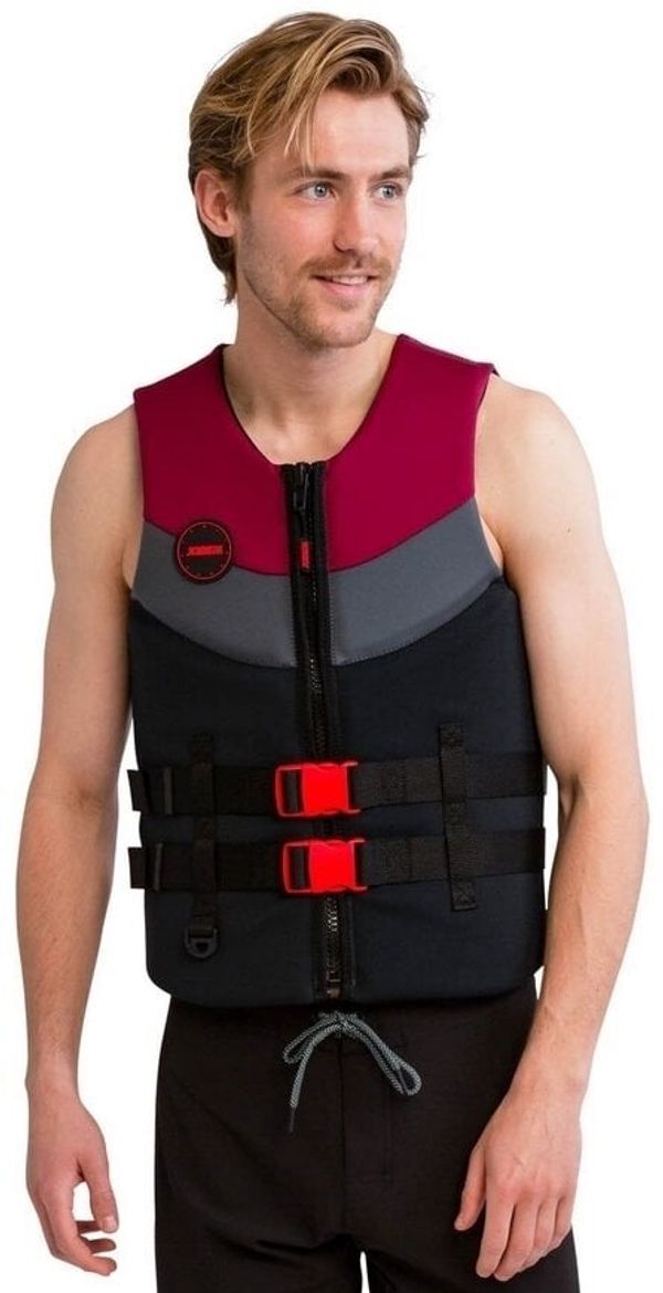 Jobe Jobe Neoprene Life Vest Men Burgundy Red 2XL+ Plavalni jopiči