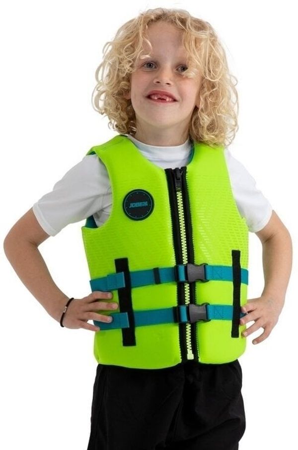 Jobe Jobe Neoprene Life Vest Youth Lime Green 164 Plavalni jopiči