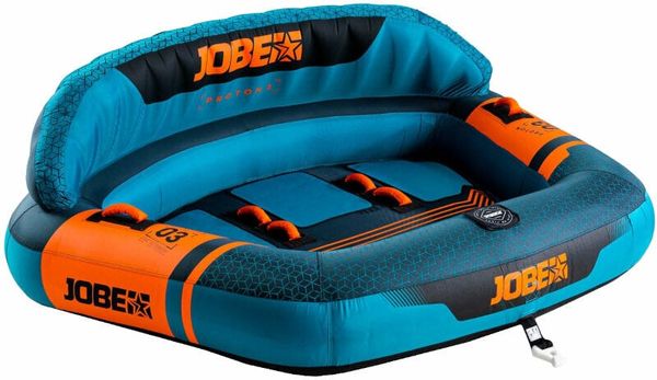 Jobe Jobe Proton Towable 3 Blue/Orange Napihljiva vodna atrakcija