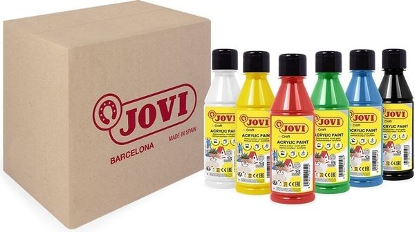 Jovi Jovi 680/6A Set akrilnih barv 6 x 250 ml