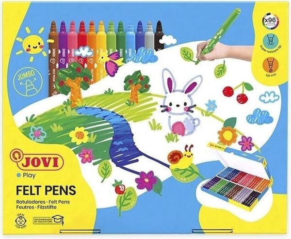 Jovi Jovi Jumbo Markers Kartuša za nalivno pero 96 pcs