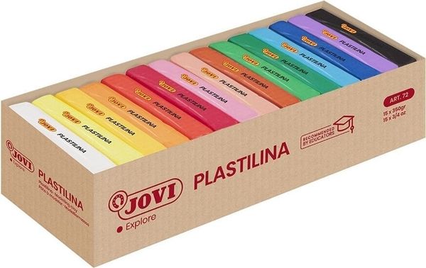 Jovi Jovi Otroška modelirna masa 15 Colours 15 x 350 g