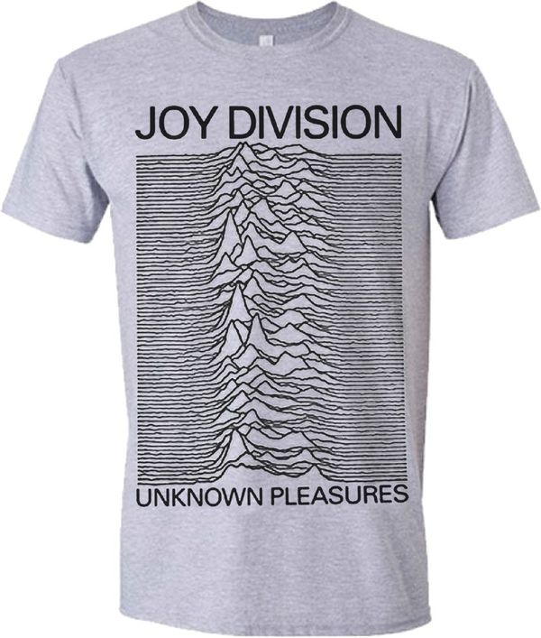 Joy Division Joy Division Majica Unknown Pleasures Grey 2XL