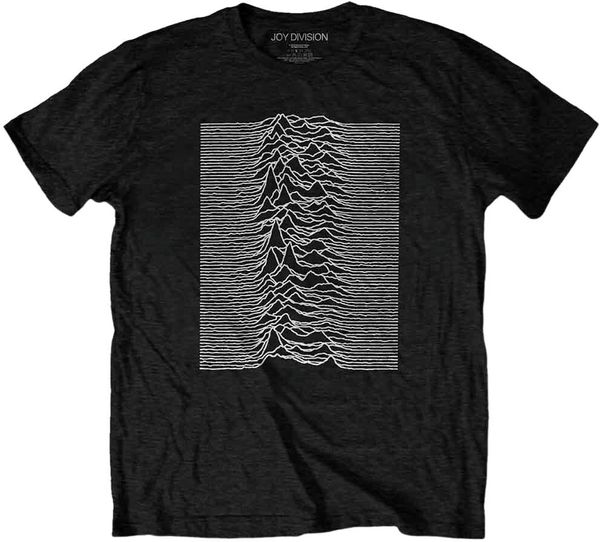 Joy Division Joy Division Majica Unknown Pleasures Unisex Black 2XL