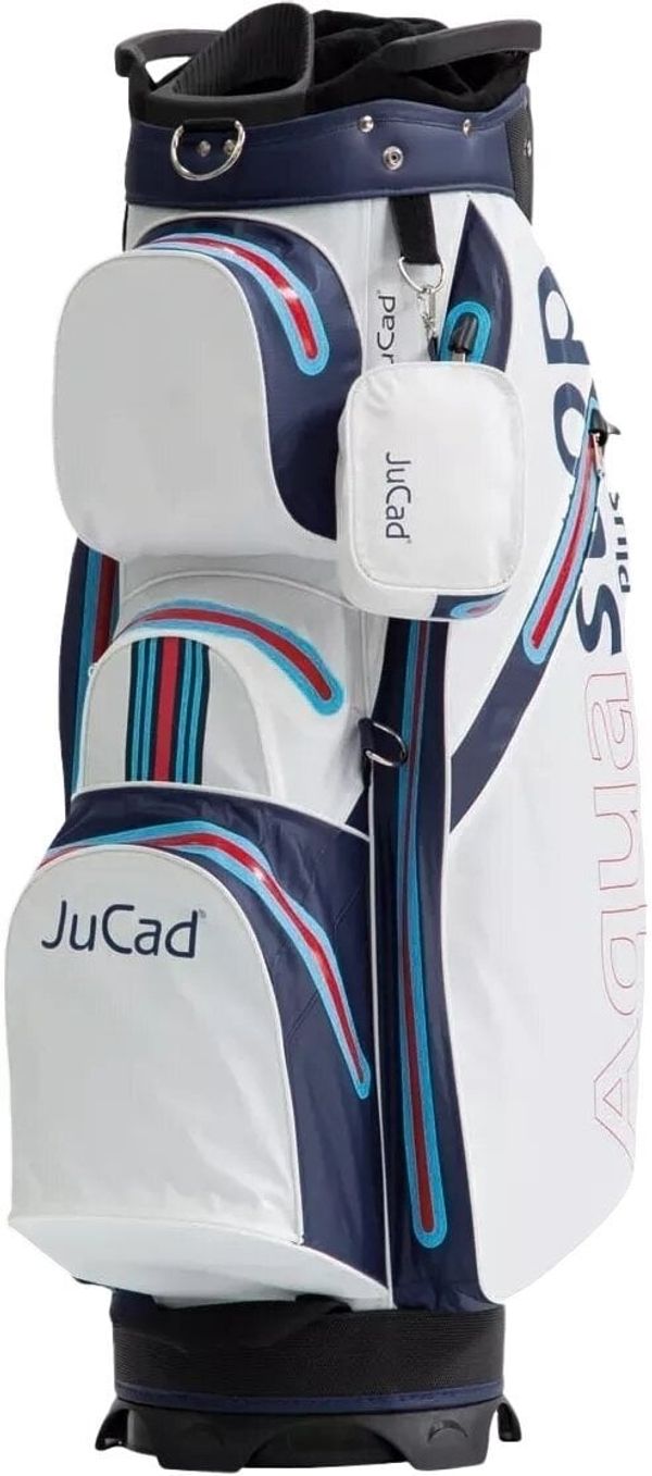 Jucad Jucad Aquastop Plus Blue/White/Red Racing Design Golf torba Cart Bag